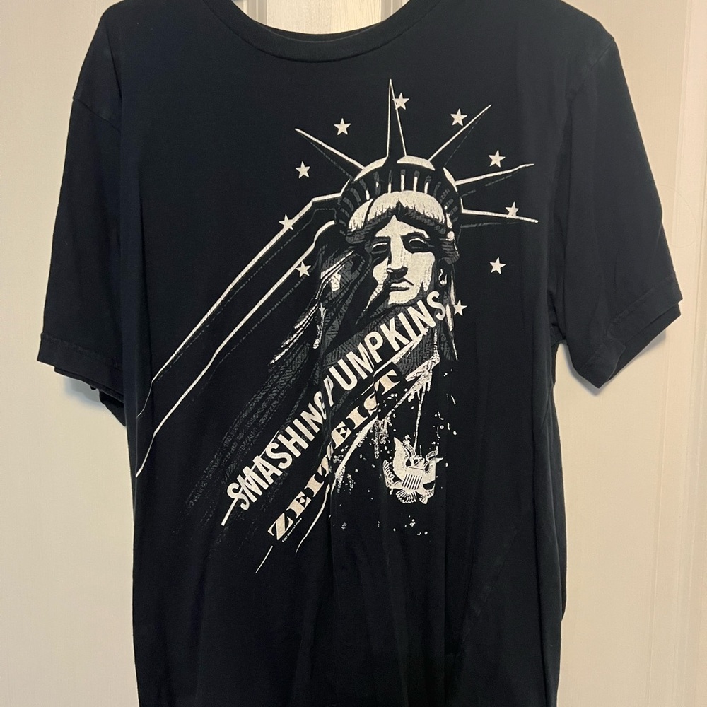 Black Smashing Pumpkins Graphic T-Shirt